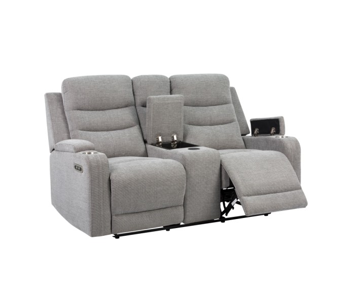 Noble Condo Size Power Reclining Loveseat